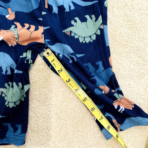 Carter's Just One You Baby Boy's Dinosaur Flannel Pajama Set Size 12m - Picture 6 of 10